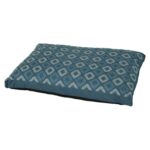 Zolux Hondenkussen Sirius Met Print Hoekig Blauw - 80 x 55 x 15 cm