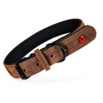 Zolux Expert Halsband Hond Premium Leer / Neopreen Bruin - 70 x 3 cm