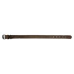 Zolux Expert Halsband Hond Premium Leer / Neopreen Bruin - 80 x 3 cm