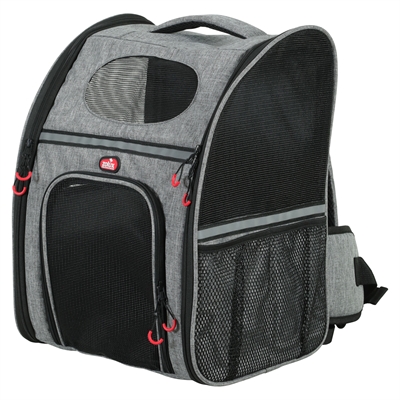 Zolux Kattentas Rugtas Maximaal 8 Kg Grijs / Zwart - 30 x 25,5 x 42 cm