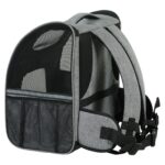 Zolux Kattentas Rugtas Maximaal 8 Kg Grijs / Zwart - 30 x 25,5 x 42 cm