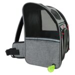 Zolux Kattentas Rugtas Maximaal 8 Kg Grijs / Zwart - 30 x 25,5 x 42 cm
