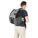 Zolux Kattentas Rugtas Maximaal 8 Kg Grijs / Zwart - 30 x 25,5 x 42 cm