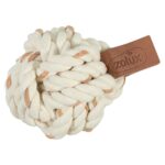 Zolux Touwbal Leather Touch - 9,5 x 7 x 7 cm