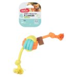Zolux Flostouw Twist Met Touwbal Meerkleurig - 29 x 6 x 6 cm