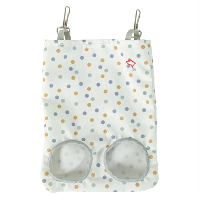 457474.jpg Zolux Hooizak Cosy Gestipt Wit - 29 x 19 cm