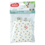 Zolux Hooizak Cosy Gestipt Wit - 29 x 19 cm