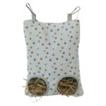 Zolux Hooizak Cosy Gestipt Wit - 29 x 19 cm