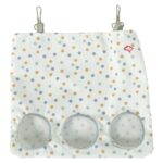 Zolux Hooizak Cosy Gestipt Wit - 29 x 27 cm