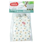Zolux Hooizak Cosy Gestipt Wit - 29 x 27 cm