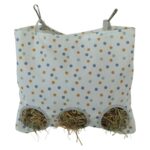 Zolux Hooizak Cosy Gestipt Wit - 29 x 27 cm