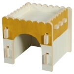 Zolux Knaaghuis Cosy Hamster / Rat / Muis Hout - 17,5 x 14 x 15 cm