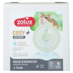 Zolux Looprad Cosy Geruisloos Op Standaard Kunststof - 20,5 x 16,5 x 13 cm