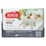 Zolux Knaaghuis Cosy Konijn Hout - 25 x 25 x 20 cm