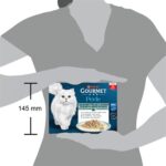 Gourmet Perle Ocean Flakes In Saus Kabeljauw / Zalm / Schol / Koolvis - 12 x 85 g