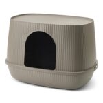 Savic Kattenbak Moona Warm Grijs - 57 x 39 x 39 cm