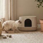 Savic Kattenbak Moona Mokka - 57 x 39 x 39 cm
