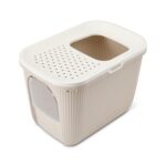 Savic Kattenbak Ease-In Wit / Mokka - 58 x 39 x 39 cm