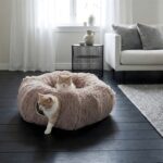 Savic Snuggle Tunnel / Kattenmand Warm Grijs - 85 x 85 x 26,5 cm