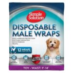 Vets Best Simple Solution Wegwerp Plasband Reu - Xs 12 stuks