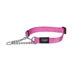 Rogz For Dogs Fanbelt Halfslip Halsband Roze - 20 Mmx34-56 cm