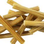 Petsnack Geperste Staaf - 12,5 cm 15 mm 25 stuks