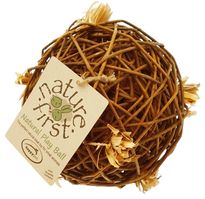 57269.jpg Nature First Happy Pet Speelbal Wilg Nature First - 17 x 17 x 17 cm