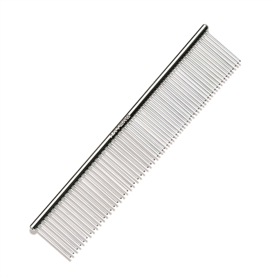 63963.jpg Artero Metalen Kam Fijn/Grof Met Ronde Greep - Klein 15,5 cm