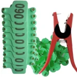 Set vee-oormerken met applicator, 100 stuks - Groen