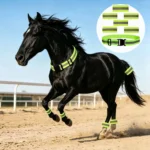 7-delige reflecterende paardenset met beenbeschermers - Afbeelding 4