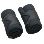 Fleece beenbeschermers voor paarden – 2 stuks, grijs