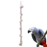 Klimladder van katoenen touw voor vogels – Zoals afgebeeld