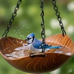 Hangend vogelbad en voederbak - Afbeelding 5