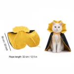 Vampiercape met vleermuisvleugels voor katten en kleine honden