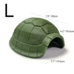 Schildpadpantservormige schuilplaats voor terrarium - L