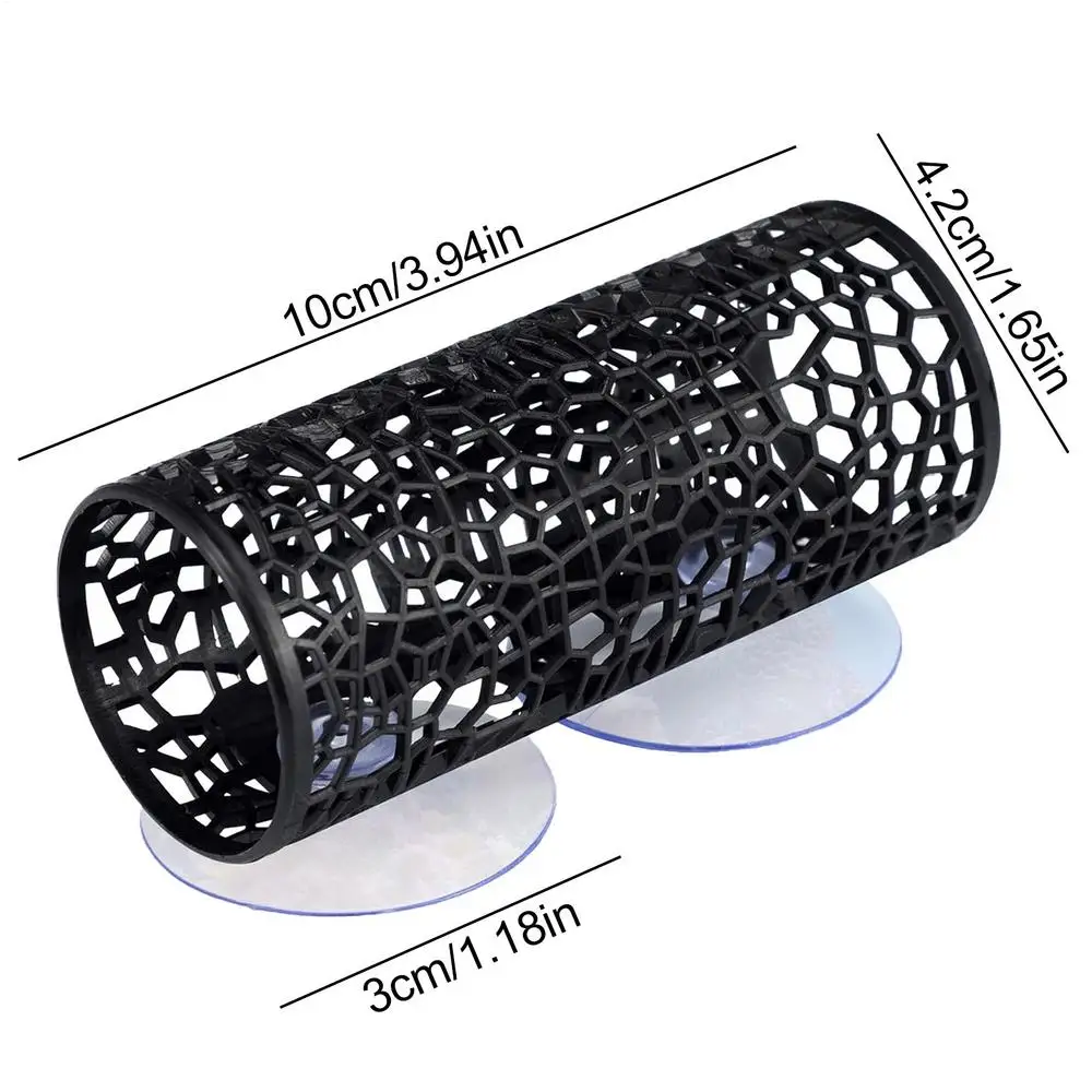 S318bd55ab7b3466897b2bf948c2bdd08A-1.webp Holle aquariumtunnel voor vissen – Zwart - Afbeelding 1