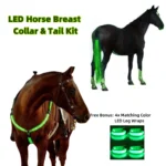 LED-verlichtingsset voor paarden - Groen set