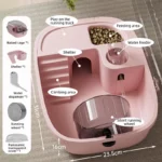 Transparante hamsterkooi - Roze