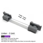 Modulaire mierenboerderij en uitbreidingsonderdelen - Linker-3 unit
