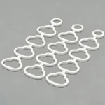 Hangende klimladder voor reptielen – Wit – 3 stuks
