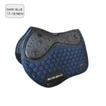 Zadeldek voor Engels zadel (17–18 inch) – Blauw