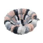 Pluche vogelnest voor in de vogelkooi - Koffie / S