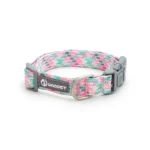 Reflecterende nylonhalsband voor honden – Roze / S (20 mm)