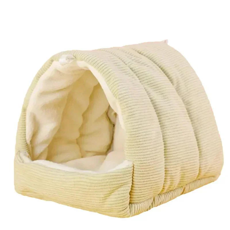 S5e528c80f3d84571b2cbe92fa56781202-1.webp Hangend vogelbed met verstevigde bodem - Licht Groen / M 19x19x20cm - Afbeelding 1