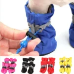 Waterdichte hondenschoenen met antislipzool - Afbeelding 2
