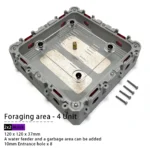 Modulaire mierenboerderij en uitbreidingsonderdelen - Forage Area-4Unit