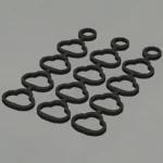 Hangende klimladder voor reptielen – Zwart – 3 stuks