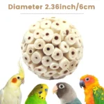 Set van 2 foerageer- en kauwspeeltjes voor vogels