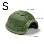 Schildpadpantservormige schuilplaats voor terrarium - S