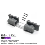 Modulaire mierenboerderij en uitbreidingsonderdelen - Linker-2 unit